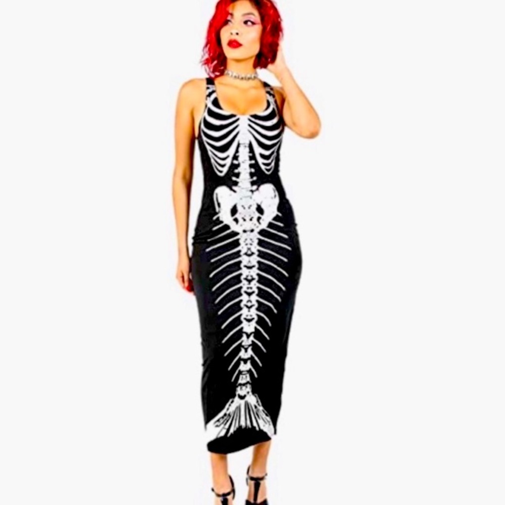 Iron Fist Bone Deep Iridescent Maxi Dress